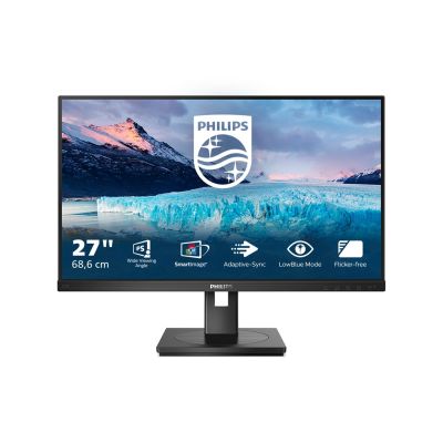12. Philips 272S1M/00 computer monitor 68.6 cm (27") 1920 x 1080 px Full HD LCD Black
