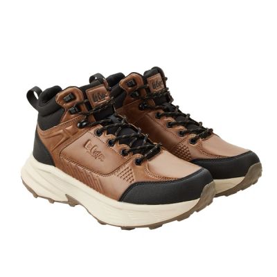 6. Lee Cooper men's winter sneakers brown ankle boots