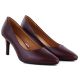3. Sergio Leone 1336 burgundy pointed toe pumps for women