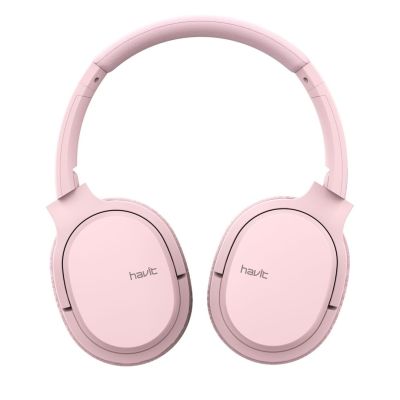 3. Havit I62 Wireless On-Ear Headphones (Pink)
