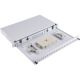 Alantec Fiber optic distribution box 24xSC simplex / 24xLC duplex 19" 1U with front panel and mounting accessories (glands, bands), extendable (FOP-1U-24SCS-S)