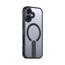 Hybrid Armor X case for iPhone 17 with MagSafe-compatible stand - black