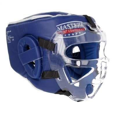 27. Masters boxing helmet with mask KSSPU-M (WAKO APPROVED) 02119891-M02