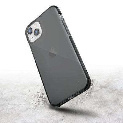 2. Raptic X-Doria Clear Case iPhone 14 Plus armored cover gray