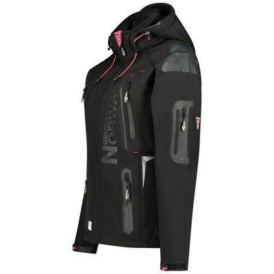 3. Women’s Softshell Jacket Geographical Norway TISLANDE LADY BLACK 007 (WU4016F/GN-BLACK)