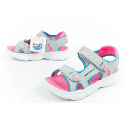 9. Skechers Jr Sandals 302984L/SLPK