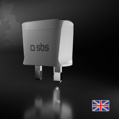 3. SBS UK Travel Adapter - Universal - White
