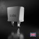 3. SBS UK Travel Adapter - Universal - White