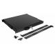 3. 19" Drawer Equipment for 1U Server Cabinets, Lockable, BK (EZD-1-B)