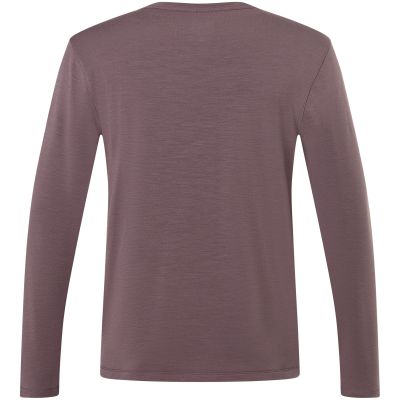 Men's long-sleeve shirt SUPER.NATURAL M 7 Peaks Brush LS, purple