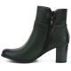 8. Women's insulated ankle boots with a heel, green M.Daszyński SA125-32