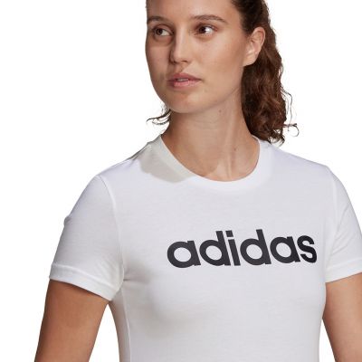 11. adidas Essentials Linear W GL0768 T-shirt