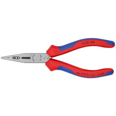 Knipex 13 02 160 Multifunction Pliers 1 pack Blue, Red