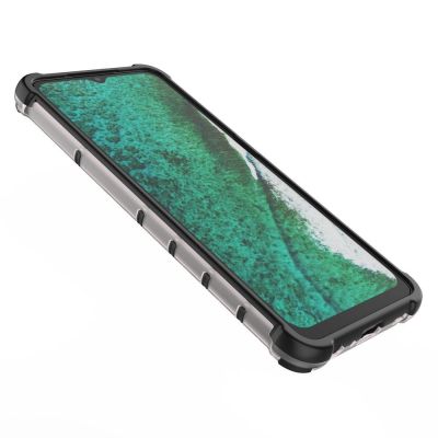 13. Honeycomb Case armor cover with TPU Bumper for Samsung Galaxy A32 5G transparent