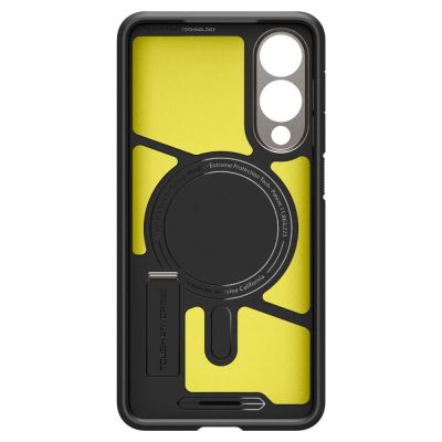 3. Spigen Tough Armor MagSafe Case for Samsung Galaxy S25 Edge - Gray/Black