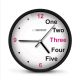 ESPERANZA WALL CLOCK PRAGUE BLACK