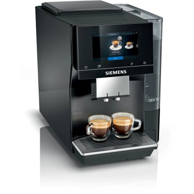 17. Siemens TP713RO9 EQ700 espresso machine (black; 19 bar)