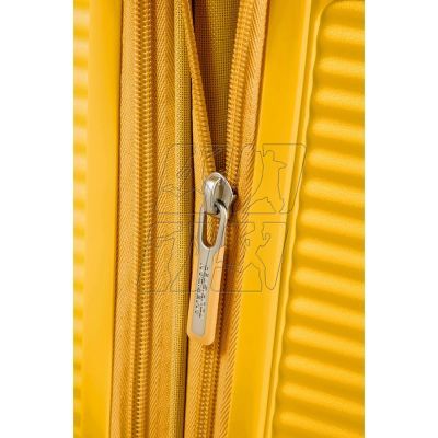 7. American Tourister Soundbox EXP cabin suitcase - golden yellow