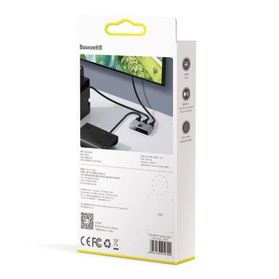 23. Baseus bidirectional switch splitter switcher HDMI - 2x HDMI 4K / 30 Hz gray (CAHUB-BC0G)