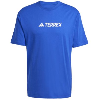 8. Men's adidas Terrex Classic Logo T-shirt blue JF9146