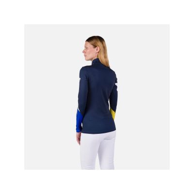 6. Rossignol W Booster 1/2 Zip Top Blue