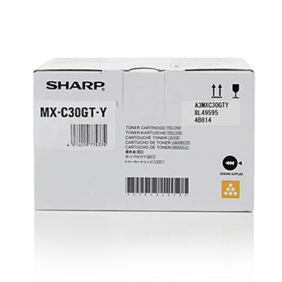 Sharp MXC30GTY toner cartridge 1 pc. Original Yellow