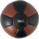 6. Natural Leather Medicine Ball MASTERS PL-NATURAL 5 kg