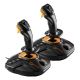 7. Thrustmaster T.16000M FCS SPACE SIM DUO Black, Orange USB Joystick Analog/Digital PC