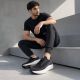 6. Women's black platform sneakers Kobbo Vinceza 102421