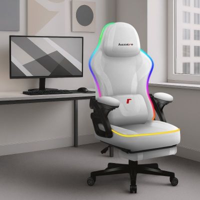 3. Force 4.6 RGB White Mesh Gaming Chair