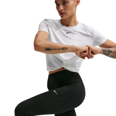 3. Nike One Seamless Front Women's Leggings Black HJ9195 013