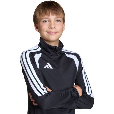 13. adidas Tiro 26 League Training Top Black and White JY7161 Kids' Sweatshirt