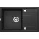 Single-bowl granite sink with drainer ZRC 2113 5907650809180