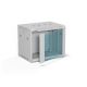 4. ALANTEC Wall-mounted cabinet 19" 9U 600x450, glass door, gray, assembled (SW-9U-600-450-01-SA)