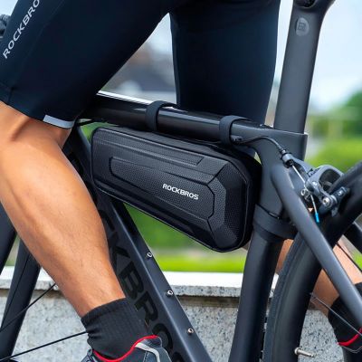 14. Rockbros B66 waterproof bicycle bag for frame - black