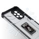 5. Crystal Ring Case Kickstand Tough Rugged Cover for Samsung Galaxy A72 4G blue