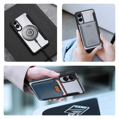 4. Dux Ducis Skin X Pro case with MagSafe for Samsung Galaxy S25 Edge - black