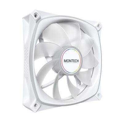 3. Montech RX120 PRO Computer Case Fan 12 cm White 3 pcs.