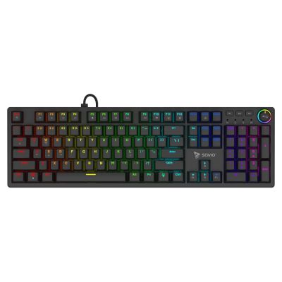 2. SAVIO MECHANICAL KEYBOARD STYX OUTEMU RED HOT SWAP RGB