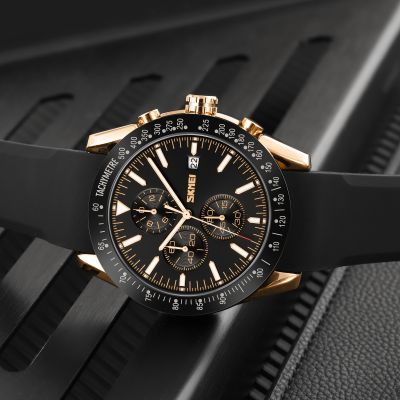 3. Men's Watch Skmei 9253PRGBK + BOX