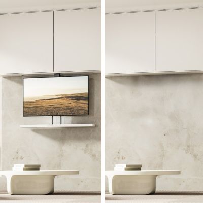 21. MACLEAN ELECTRIC CEILING/FLOOR MOUNT, EXTENDABLE, 43''-88'', VESA 600X400, MAX 60KG, 100-240V AC, 50/60HZ; MC-125