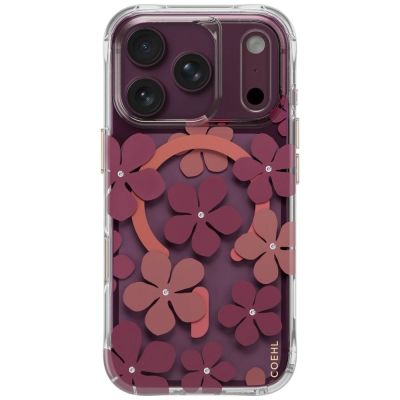 Uniq Coehl Mila Magnetic Charging Case for iPhone 18 Pro / 17 Pro - Burgundy
