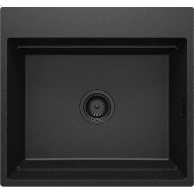 Single-bowl magnetic granite sink