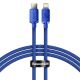 Baseus CAJY000203 Lightning - USB-C PD cable 20W 480Mb/s 1.2m - blue