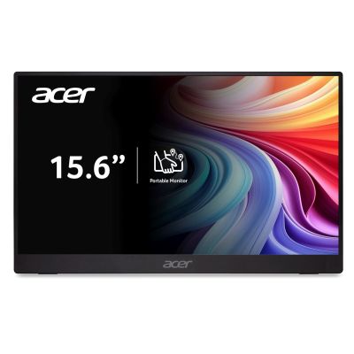 Acer PM161QB1bmiuux Portable Monitor Black 39.6 cm (15.6") 1920 x 1080 px