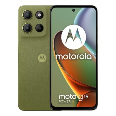 23. Motorola Moto G15 Power 8/256GB Iguana Green smartphone