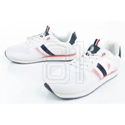 9. US Polo ASSN shoes. IN NOBIK003A-WHI