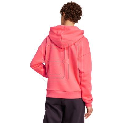 3. adidas Essentials Small Logo Feel Cozy Hoodie W KE4380