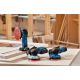 4. Bosch GEX 18V-125 Professional Random Orbital Sander 10000 RPM 20000 OPM Black, Blue, Gray, Red