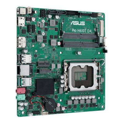 8. ASUS Pro H610T D4-CSM Motherboard